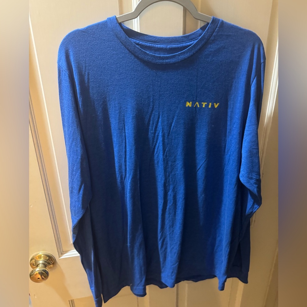 Native Blue Long Sleeve Tee